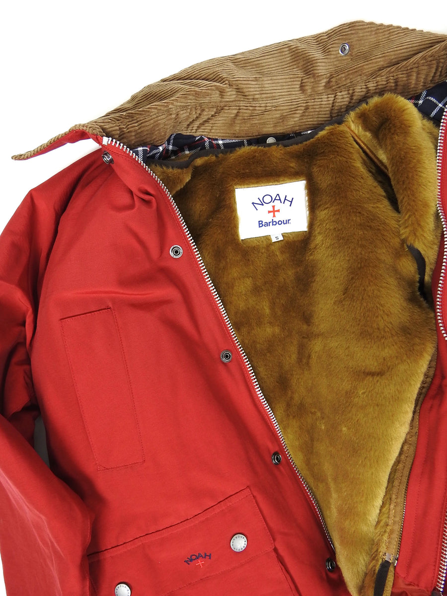 NOAH × Barbour 60/40 Bedale Jacket オレンジ Noah x Barbour 60/40 Bedale Casual w/ Zip in Liner Jacket