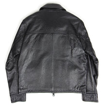 Load image into Gallery viewer, AMI Lamb Nappa Leather Jacket Size Medium