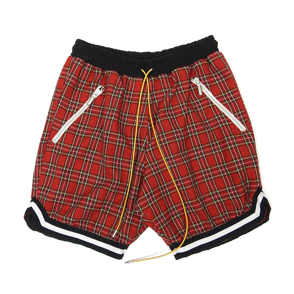 Rhude Red Tartan Shorts Size Medium – I Miss You MAN