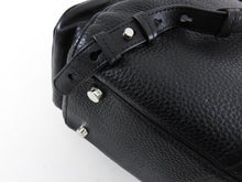 Load image into Gallery viewer, Mackage Keir Black Leather Zip Up Backpack