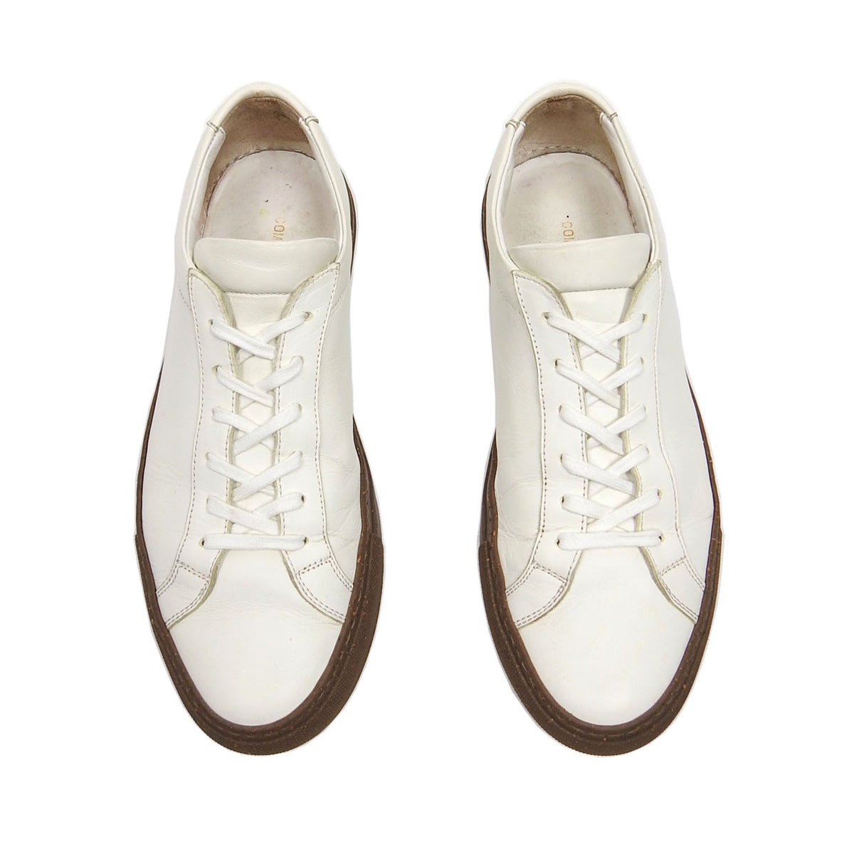 靴 Common Projects Achilles Low 40 Common Projects Men's White Achilles 40 Low-Top Sneakers