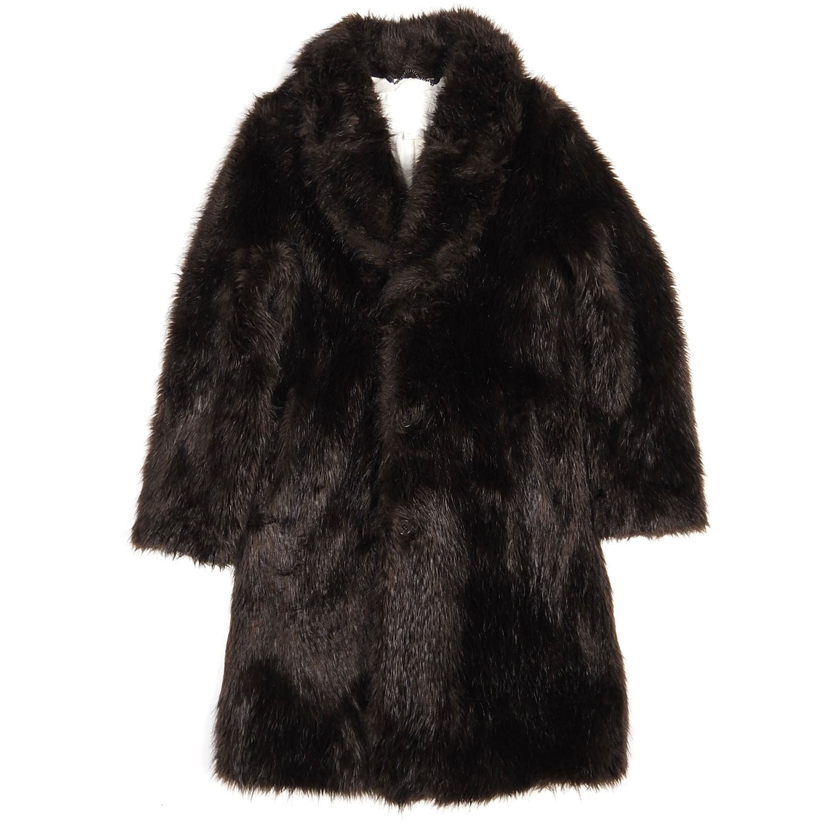 Maison Margiela x H&M Brown Faux Fur Coat Size 48 – I Miss You