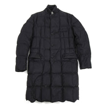 Load image into Gallery viewer, Aspesi Black Long Black Quilted Down Puffer Parka jacket