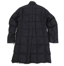 Load image into Gallery viewer, Aspesi Black Long Black Quilted Down Puffer Parka Jacket - L