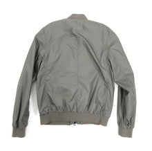 Load image into Gallery viewer, Burberry Brit Grey Light Nylon Windbreaker Bomber Jacket - L