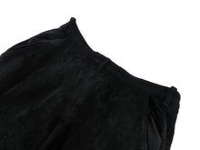 Load image into Gallery viewer, Julius Fall 2013 Black Suede Distressed Trousers - XS