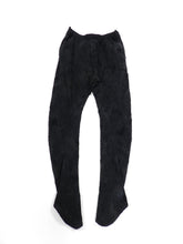 Load image into Gallery viewer, Julius Fall 2013 Black Suede Distressed Trousers - XS