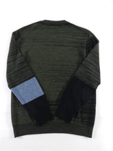 Load image into Gallery viewer, Marni Dark Green Knit Colour Block Pullover Sweater - S