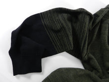 Load image into Gallery viewer, Marni Dark Green Knit Colour Block Pullover Sweater - S