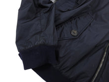 Load image into Gallery viewer, Prada Navy Nylon Zip Up Bomber Jacket - L