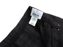 Load image into Gallery viewer, Vivienne Westwood Navy Grey and Brown Plaid Cropped Trousers - 32