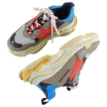Load image into Gallery viewer, Balenciaga Triple S Trainers - Red, Blue, Grey - 9