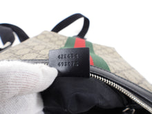 Load image into Gallery viewer, Gucci Monogram Supreme Web Stripe Small Messenger Bag