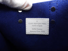 Load image into Gallery viewer, Louis Vuitton AW 2021 Virgil Abloh Blue Sac Plat XS Crossbody Bag