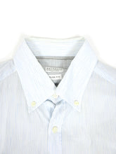 Load image into Gallery viewer, Brunello Cucinelli Striped Linen Shirt Size Medium
