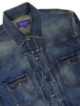 Load image into Gallery viewer, Ralph Lauren Purple Label Denim Jacket Size Large
