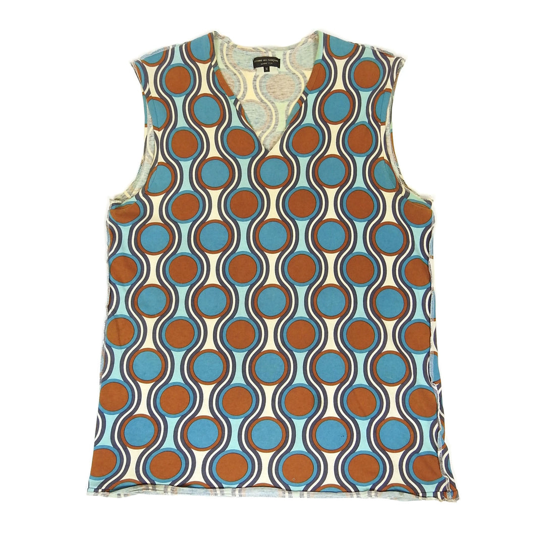 Comme Des Garçons AD2004 Patterned Tank Top Size Medium