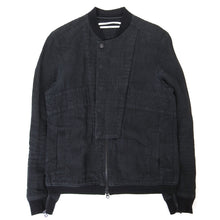 Load image into Gallery viewer, Robert Geller Linen Bomber Jacket
