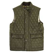 Load image into Gallery viewer, Burberry Quilted Vest Size Medium
