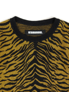 Neighborhood Zebra Sweater Size Medium