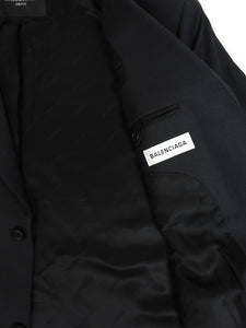 Balenciaga Unfit Oversized Asymmetrical Jacket