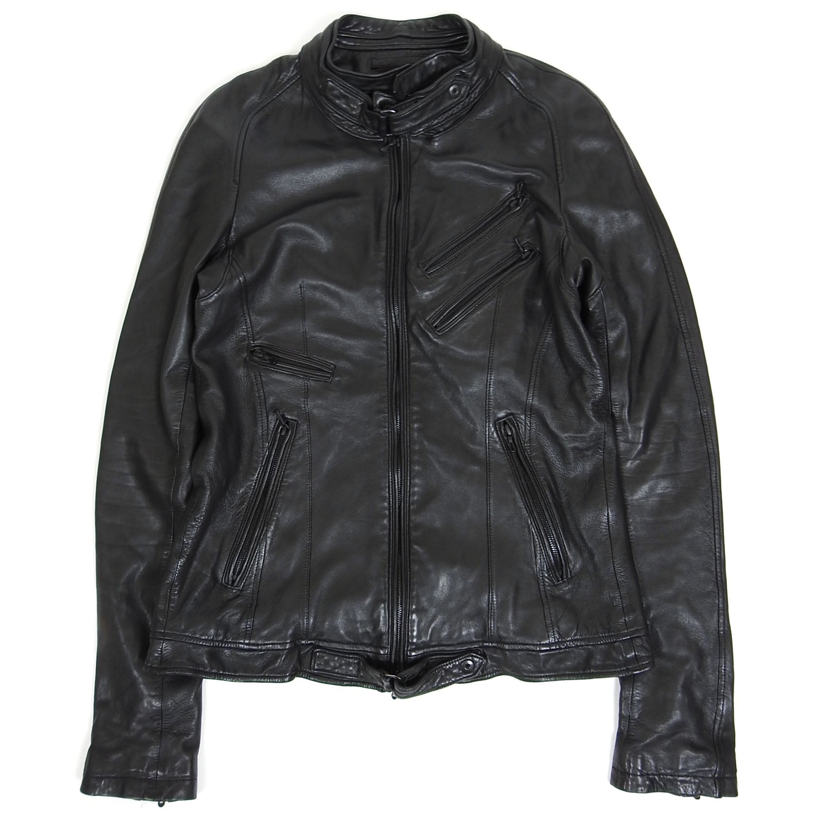 ジャケット・アウター JULIUS Lamb Nuback Leather Jacket sample Julius Winter 2012 Lamb Leather Jacket Size 2 – I Miss You MAN