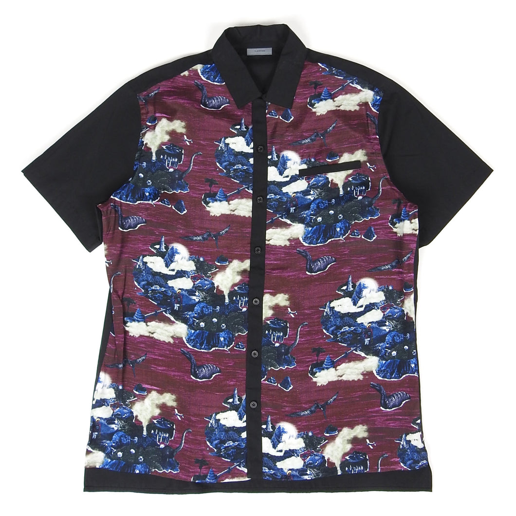 Lanvin SS Graphic Shirt Size 48