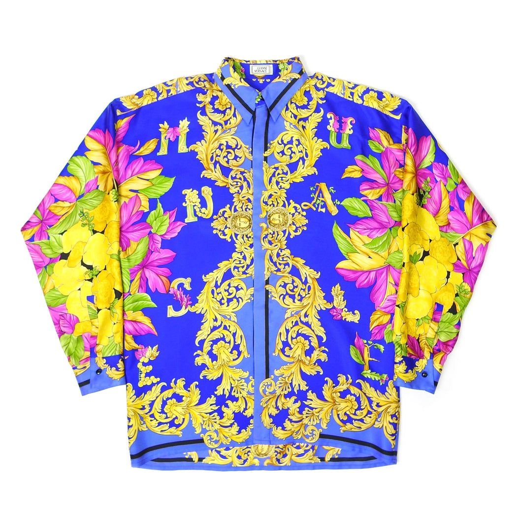 Gianni Versace Silk Shirt Size 48