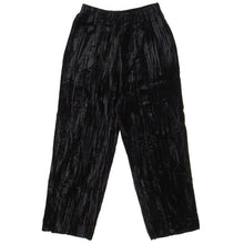 Load image into Gallery viewer, Balenciaga 2019 Black Velvet Pyjama Trousers Size 50
