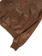 Load image into Gallery viewer, Brunello Cucinelli Leather Jacket Size XXL
