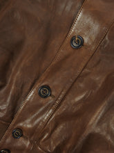 Load image into Gallery viewer, Brunello Cucinelli Leather Jacket Size XXL
