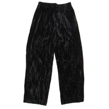 Load image into Gallery viewer, Balenciaga 2019 Black Velvet Pyjama Trousers Size 50
