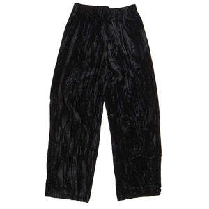 Balenciaga 2019 Black Velvet Pyjama Trousers Size 50 – I Miss You MAN
