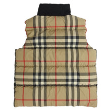 Load image into Gallery viewer, Burberry Nova Check Puffer Vest Size Large
