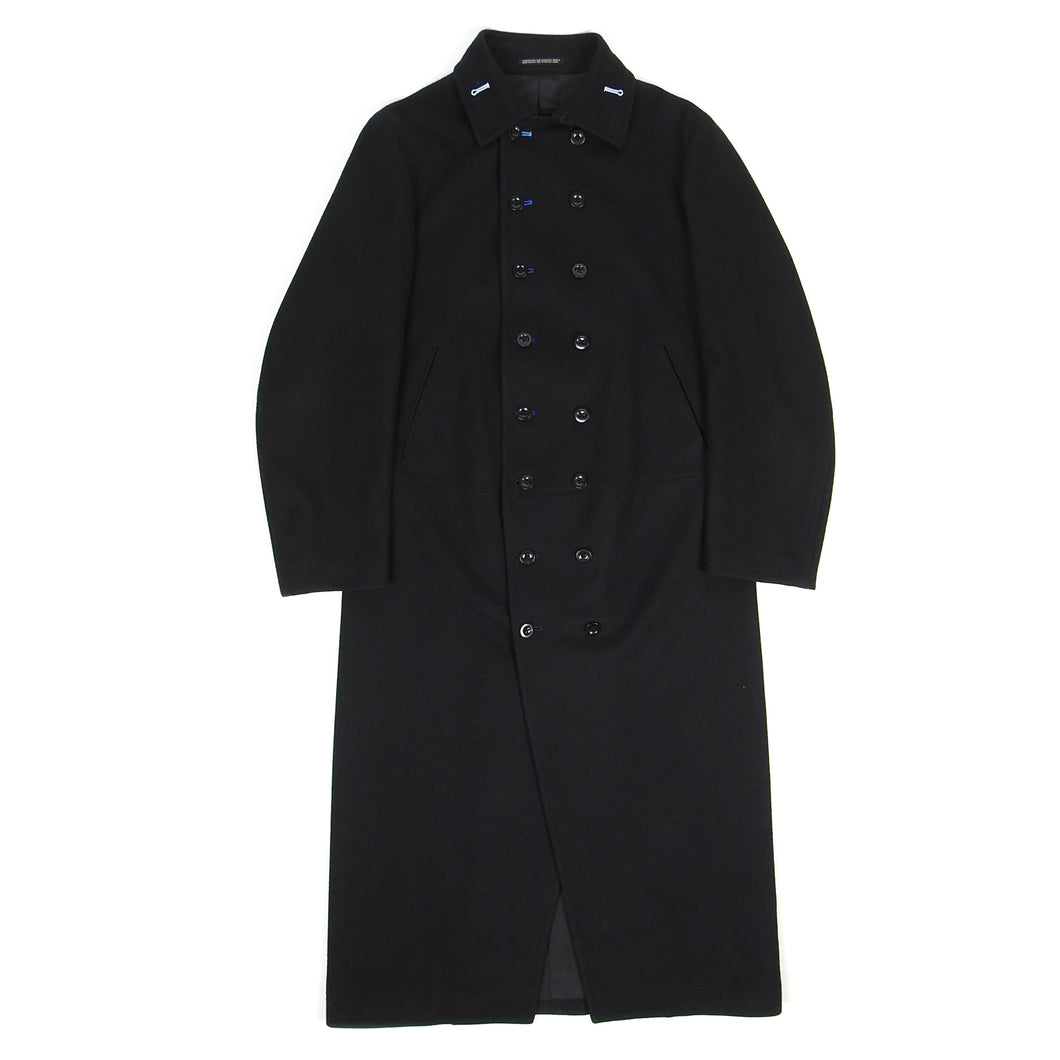 Yohji Yamamoto Double Breasted Wool Coat Size 3