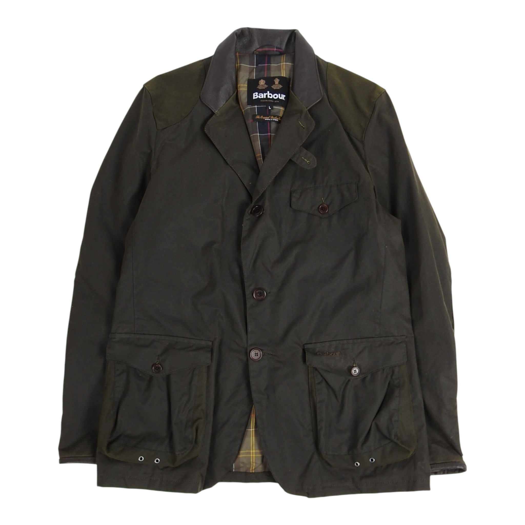 Barbour Waxed Beacon Sports Jacket Size Large – I Miss You MAN