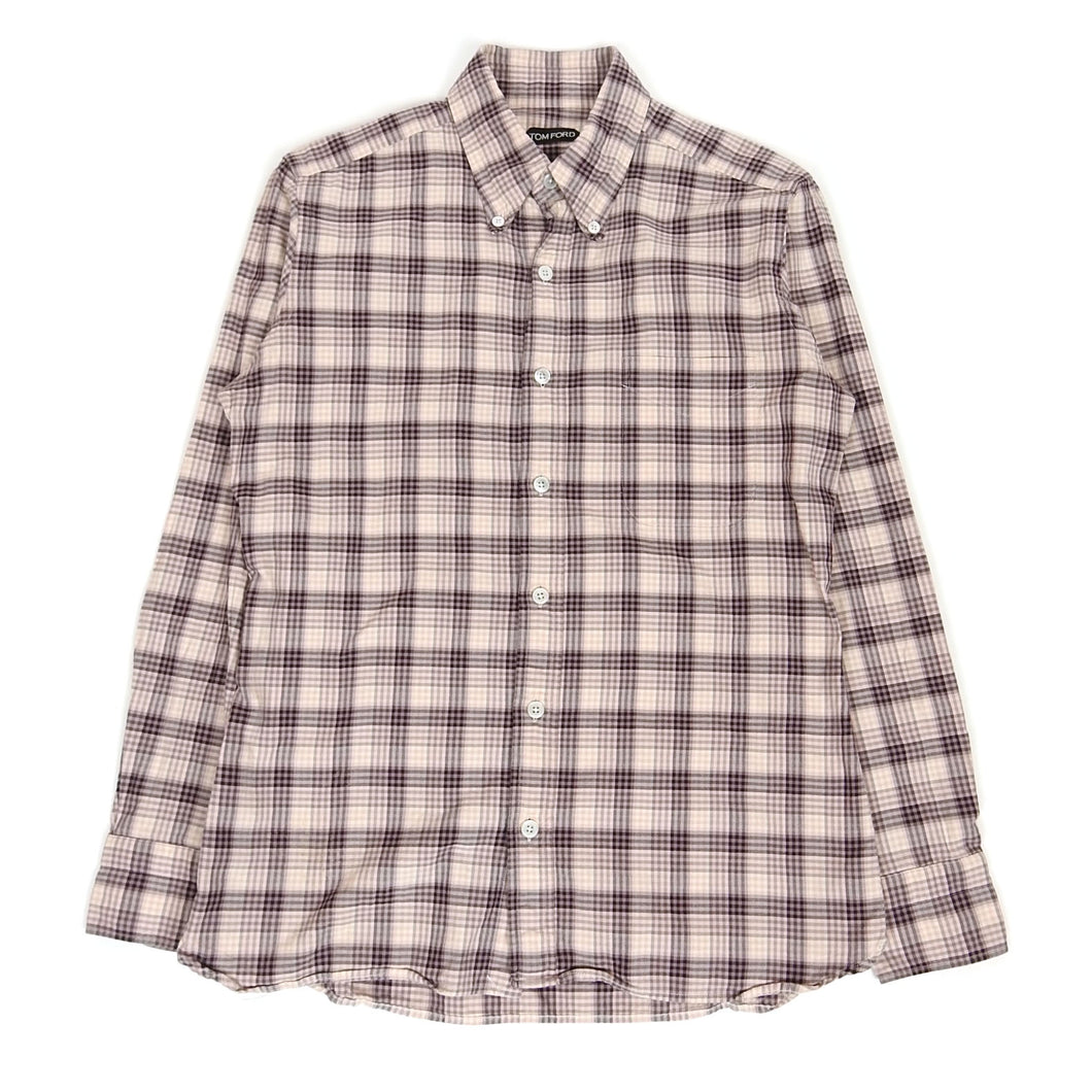 Tom Ford Check Shirt Size 15