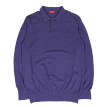 Load image into Gallery viewer, Isaia Wool LS Polo Size XL
