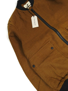 Oliver Spencer Linen Bermondsey Bomber Size 40