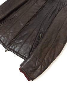 Etro Padded Leather Jacket Size Small