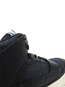 Louis Vuitton Denim High Top Sneakers Size 9