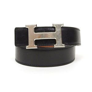 Hermes Reversible Leather H Belt Size 105