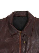 Load image into Gallery viewer, Fendi Vintage Leather Jacket Size 48
