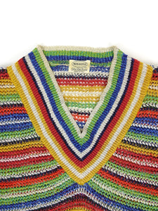 Missoni Vintage V-Neck Sweater Size 50