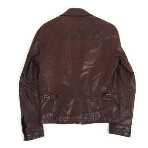 Fendi Vintage Leather Jacket Size 48