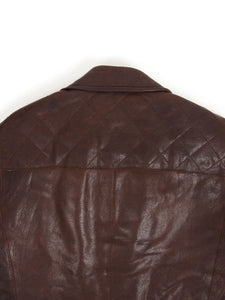 Fendi Vintage Leather Jacket Size 48