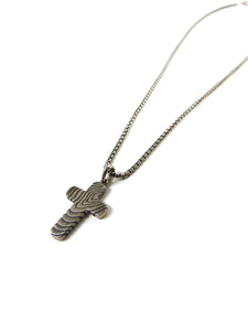 David Yurman Sterling Silver Cross Necklace