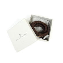 Load image into Gallery viewer, Brunello Cucinelli Woven Suede Belt Size 110
