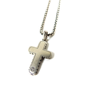 David Yurman Sterling Silver Cross Necklace