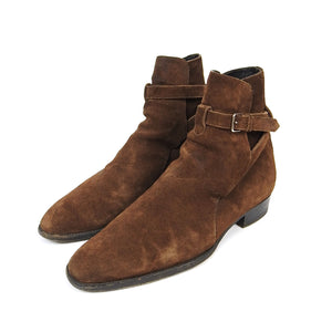 Saint Laurent Paris Suede Jodhpur Boots Size 42